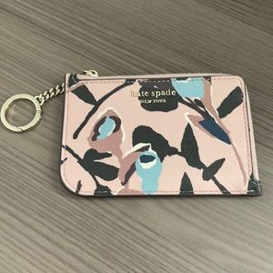 Kate Spade Zipped Key Card Pouch